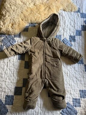 Carter’s ‘Little Planet’ Corduroy Bunting Onesie